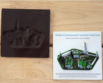 Printed 3-D PVC Fridge Magnets 65003