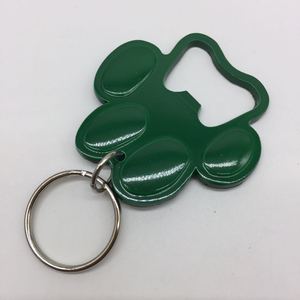 Custom Novelty Cute Gifts Cat Paw Bottle Opener Keychain 1613940