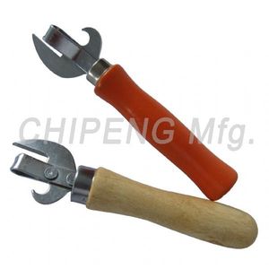 Wood Handle Can Opener Bottle Opener