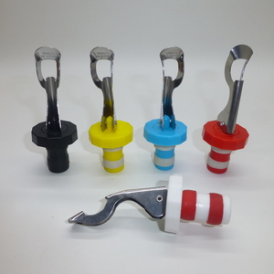 push down wine bottle stopper,ABS+ Stainless Steel 304 1614010