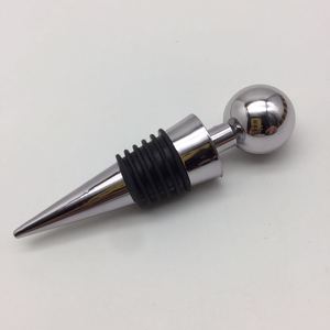 The pointy head is decorated with a round ball plastic bottle stopper 1614048