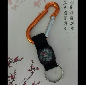 7cm bar keychain with compass 1608004