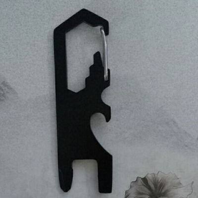 Screwdriver mountain buckle keychain bottle opener  1613898